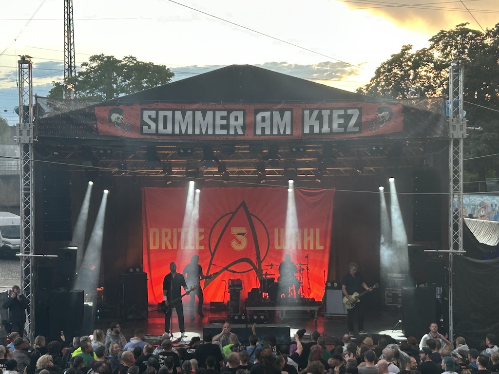 Dritte Wahl beim Sommer am Kiez in Augsburg