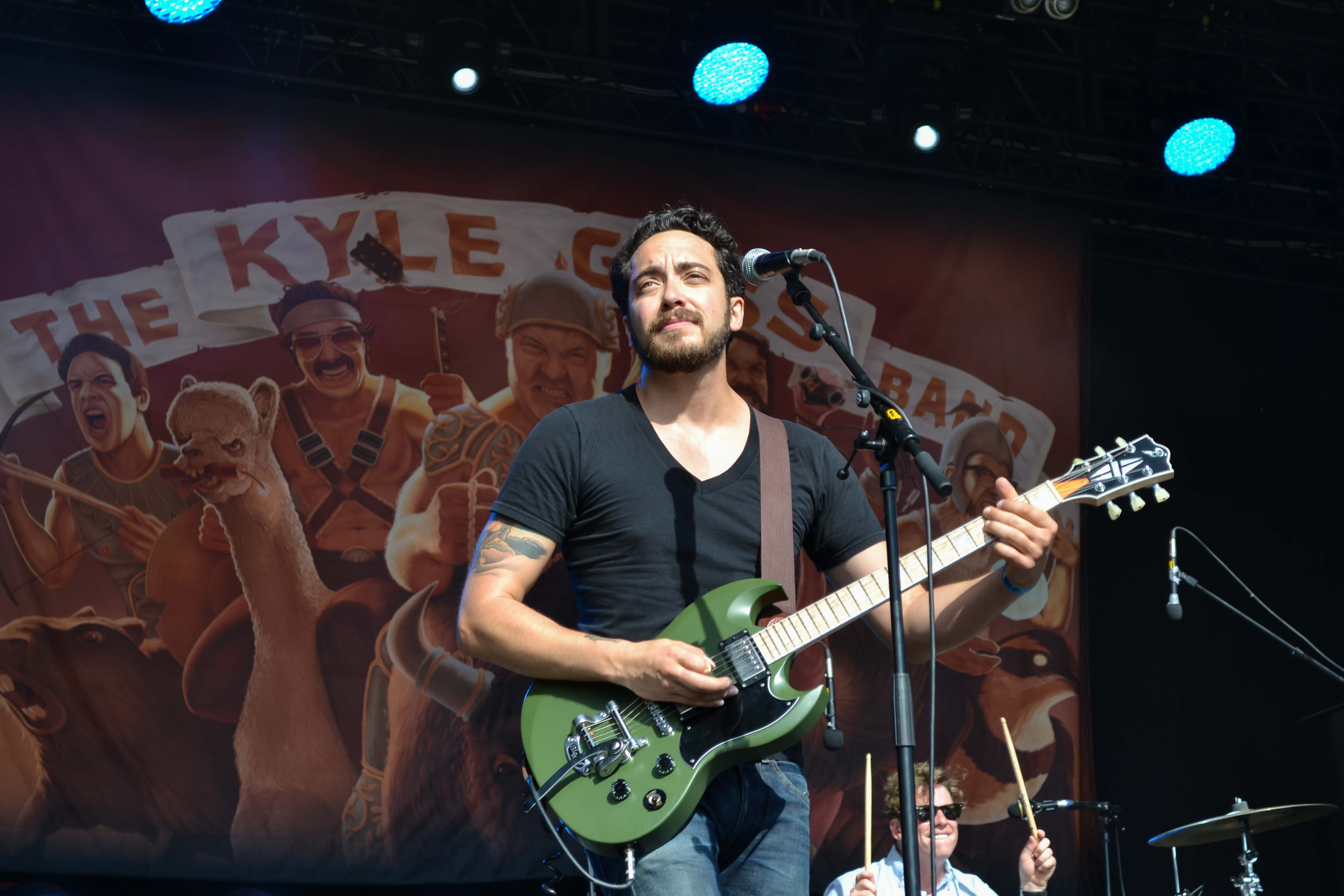 Kyle Gass Band guitar, Rockaue