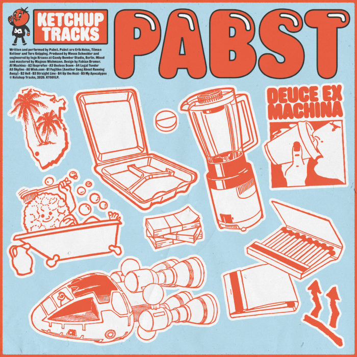 Cover des zweiten Pabst-Albums "Deuce Ex Machina".