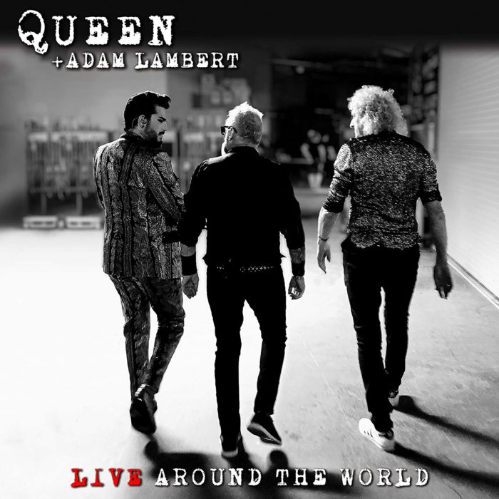 Cover vom Queen + Adam Lambert Live-Album "Live Around The World".