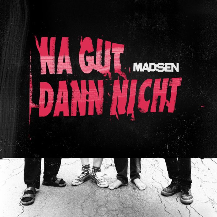 Cover vom Madsen Punk-Album "Na Gut Dann Nicht".