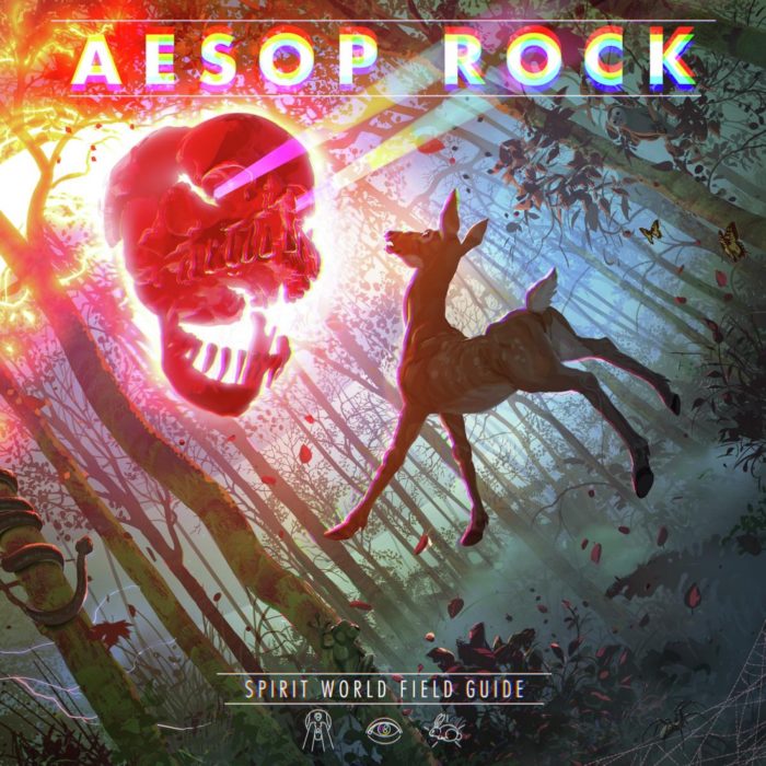 Das Cover des Albums "Spirit World Field Guide" von Aesop Rock