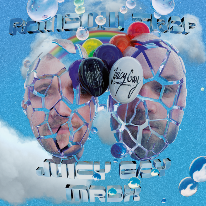 Review: Juicy Gay und mrbx laden in ihre "Rainbow Trap", eine – zumindest meist – kunterbunte Utopie des Optimismus.