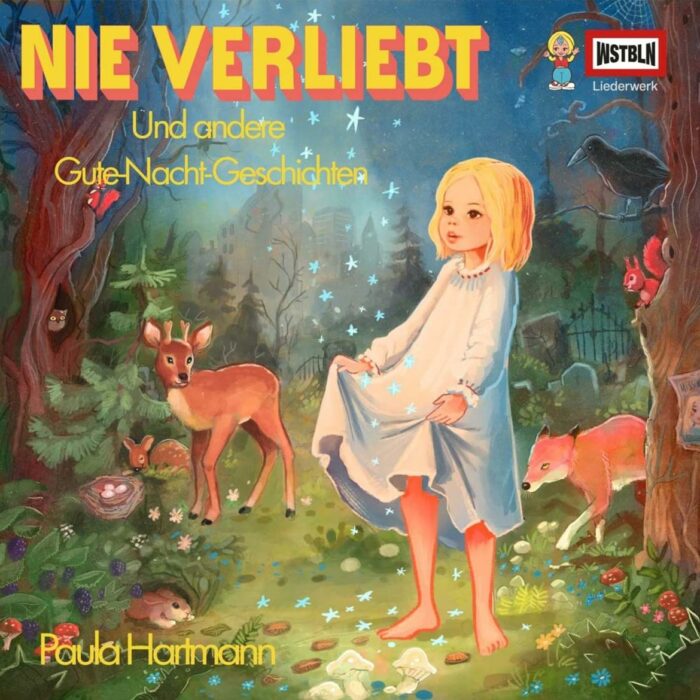 Cover des Paula Hartmann Debüt-Albums "Nie Verliebt".