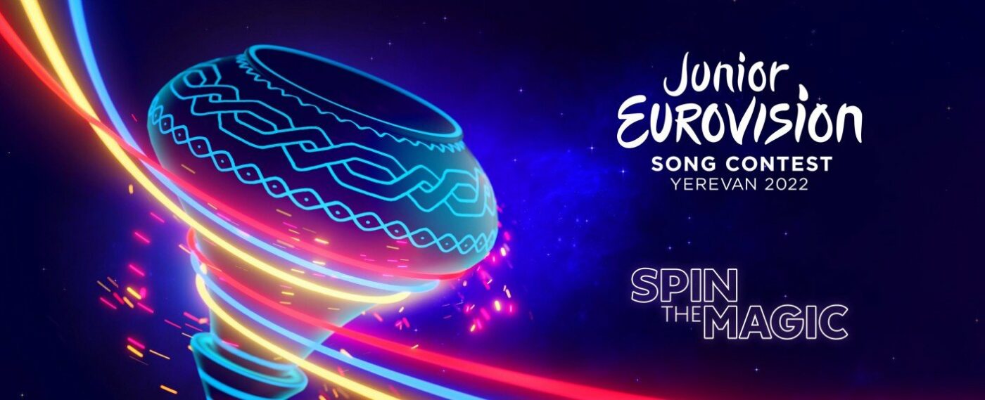 banner zum junior eurovision song contest 2022