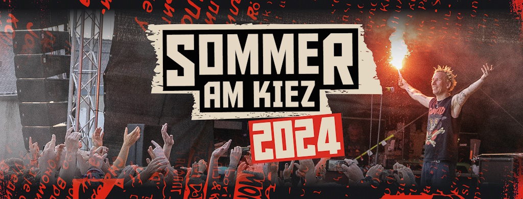 Banner zum Sommer am Kiez 2024