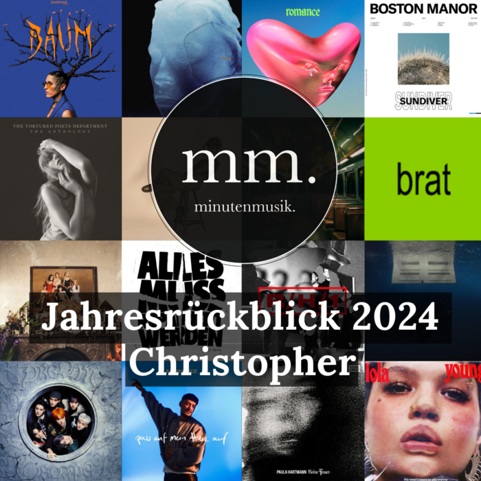 jahresrückblick collage minutenmusik 2024 christopher