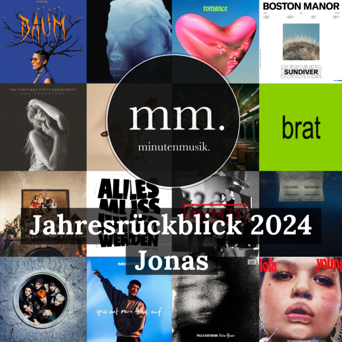 Sammlung unterschiedlicher Albumcover aus dem Jahre 2024.