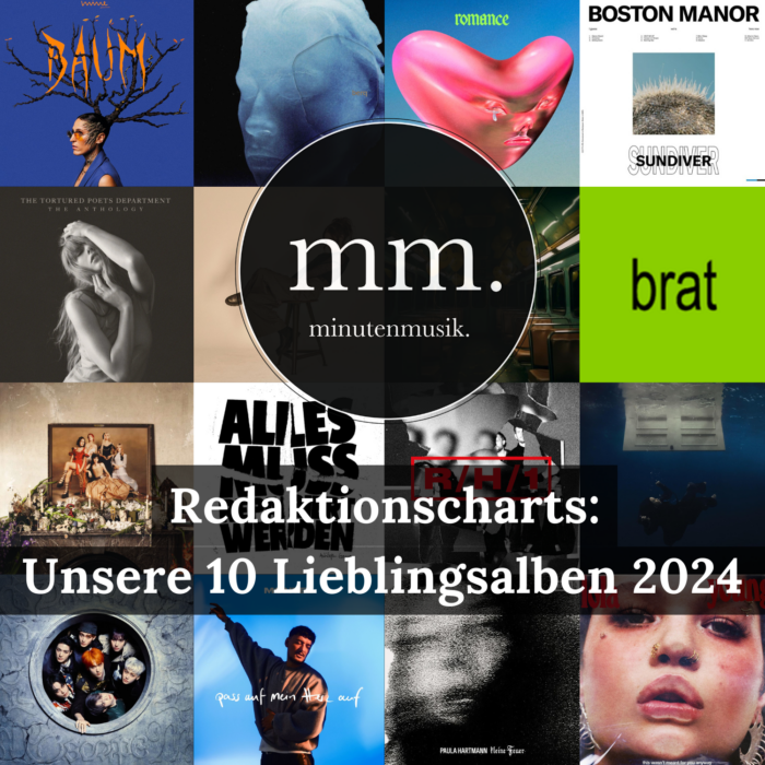 Sammlung verschiedener Cover von Alben, die im Jahr 2024 erschienen sind. Dabei sind auch unsere 10 Lieblingsalben 2024.