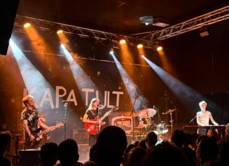 Kapa Tult im FZW Dortmund bei der Tour zum zweiten Album "Alles immer gleichzeitig"