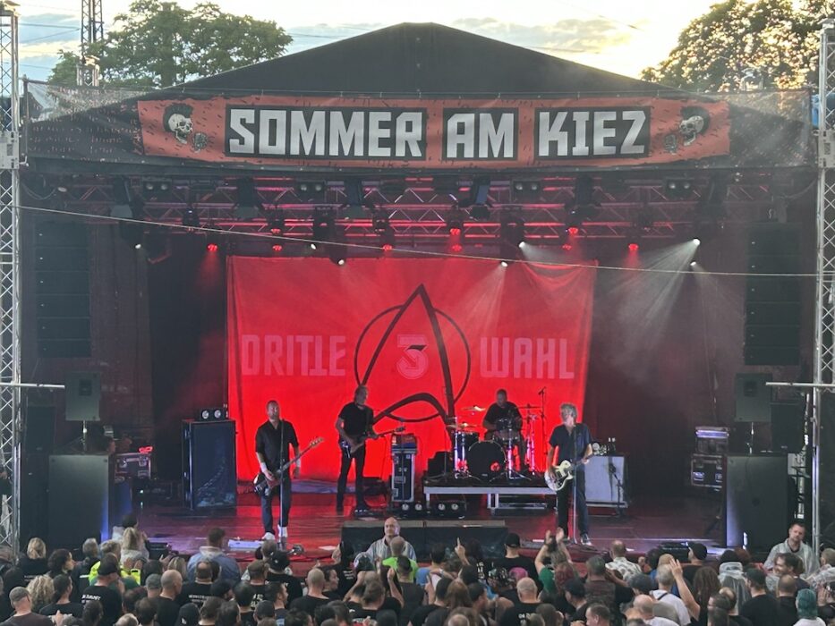 Dritte Wahl beim Sommer am Kiez in Augsburg