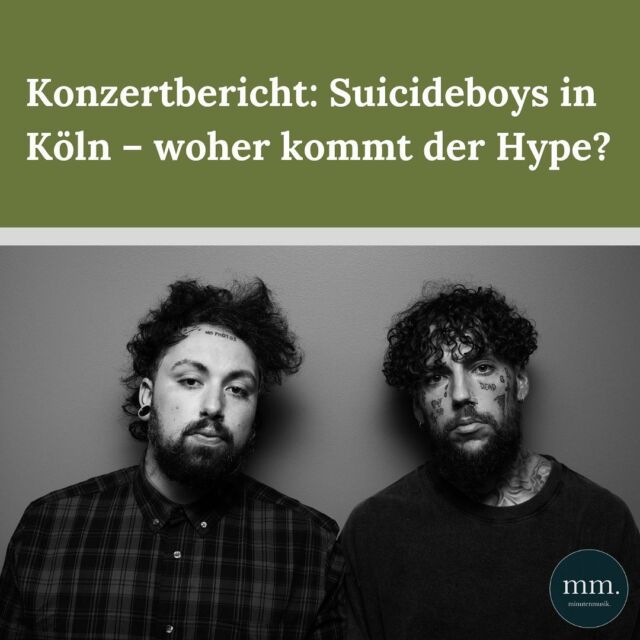Die @suicideboys spielen vor 4000 Fans in Köln. Doch woher kommt dieser Hype? Autor Jonas (@ncht_brn) berichtet. Link in Bio!  #suicideboys #greydaytour #greydaytour2023 #greydayeurope 📸: Pressefreigabe