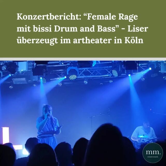 Gemeinsam mit "Kölns Beste" hat @ichbinsliser das Finale ihrer Tour "FÜHLE!!!" im @artheaterkoeln gefeiert - für sie ein Heimspiel. Ob Liser vor ihren quasi-Nachbar:innen abgeliefert hat und wieso so ein Liser-Konzert ohne Schlagzeug nur halb so schön wäre, erfahrt ihr im Bericht. Link in der Bio!  #liser #köln #artheater #rap #konzertbericht  📸: @ginakoee